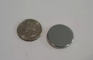 Nuovissimi magneti al neodimio terre rare grado N52 grandi dischi 1"" x 1/8"" potenti - Foto 1 di 4