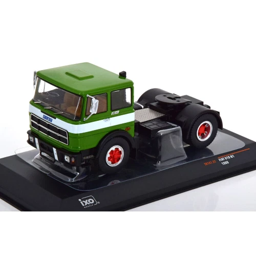 FIAT 619 N1 1980 GREEN/WHITE 1 43 Ixo Model Camion Modellino Nuovo