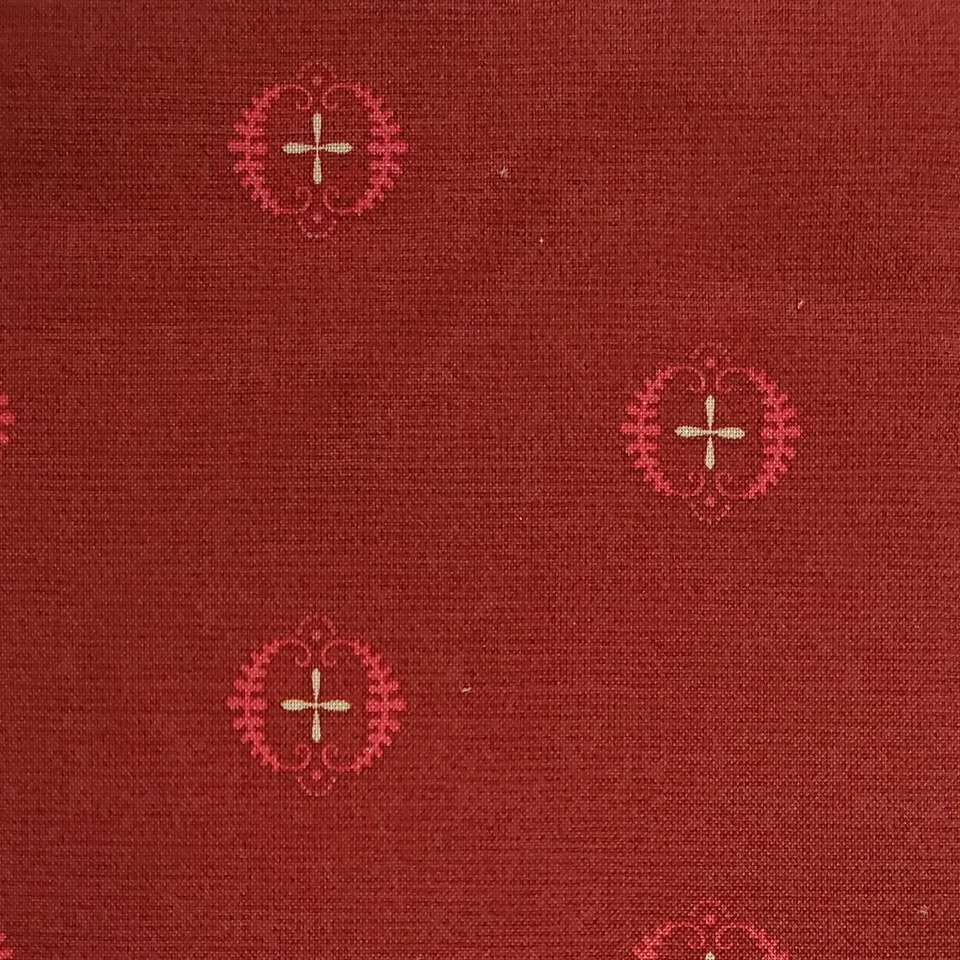 Boundless Velvet Medallion Ruby Quilting Cotton Fabric 6 Yard Package - Image 1 of 1