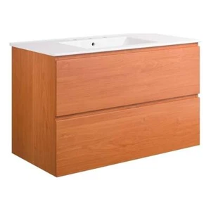 Modway Scenic Bathroom Vanity in Cherry White - Picture 1 of 4