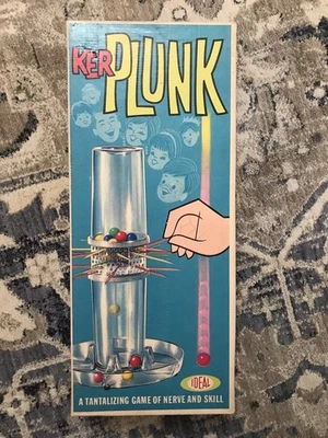 Vtg Kerplunk Family Game 1967 Ideal Toy Corp Made In USA - Image 1 of 4