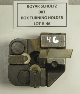 BOYAR SCHULTZ #0RT BOX TURNING TOOL HOLDER - LOT #46 - Picture 1 of 2