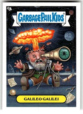 Topps Garbage Pail Kids Brand New Series 3 Card Adam Bombing #6 Galileo Galilei - Image 1 of 4