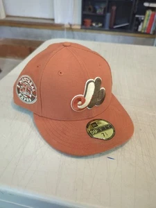 New Era 59Fifty Montreal Expos MLB 35th Anniversary Fitted Hat Mens Size 7 3/4 - Picture 1 of 11