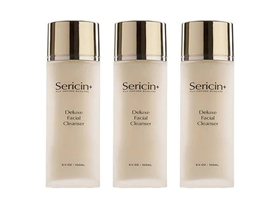 3x Sericin Plus Sericin Plus Deluxe Facial Cleanser - Gentle Cleanser Deal of 3 - Image 1 of 4
