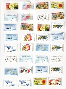ÖSTERREICH 45 Stück BRIEFMARKE ATM tw. mit ZÄHLNUMMER Postfrisch - Bild 1 von 3