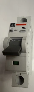 Cutler Hammer WMS1C03 Circuit Breaker 3A 1 Pole NEW OLD STOCK 240V - Picture 1 of 3