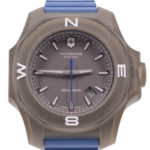 Victorinox I.N.O.X Titanium Quartz Watch Men 42mm Grey Dial 200m Waterproof - Picture 1 of 10