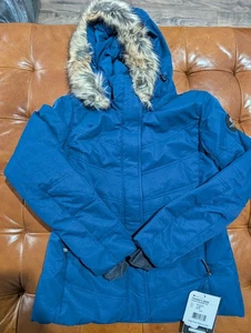 Obermeyer Women's Tuscany II Jacket Blue Size 6 Petite - NWT - Picture 1 of 14