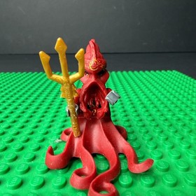 LEGO Atlantis Minifigure - Squid Warrior w/ Trident (atl007) 8061 8078 Portal