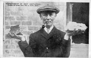 Co DURHAM - BOMBARDMENT OF WEST HARTLEPOOL - REMAINS OF A 12 INCH SHELL? - Picture 1 of 1