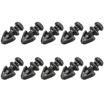 Set of 10 Car Door Seal Sill Strip Push Rivet Clips for Ford For Mondeo MK234 - Image 1 of 4