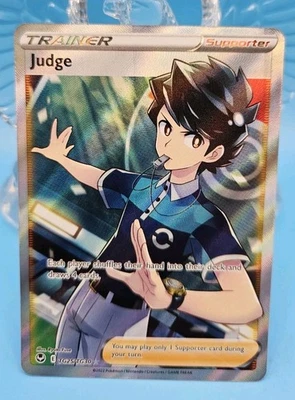 Judge NM TG25/TG30 SWSH12: Silver Tempest Trainer Gallery Pokemon Card - Image 1 of 4