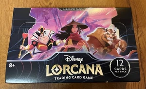 Disney Lorcana Rise of the Floodborn Booster Box (24 Packs Total) Sealed TCG - Picture 1 of 4