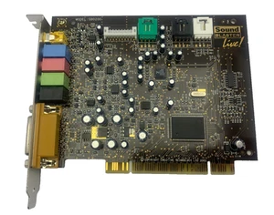 Dell Creative Labs SB0200 Sound Blaster Live! PCI Sound Card 00R533 0R533 - Picture 1 of 4
