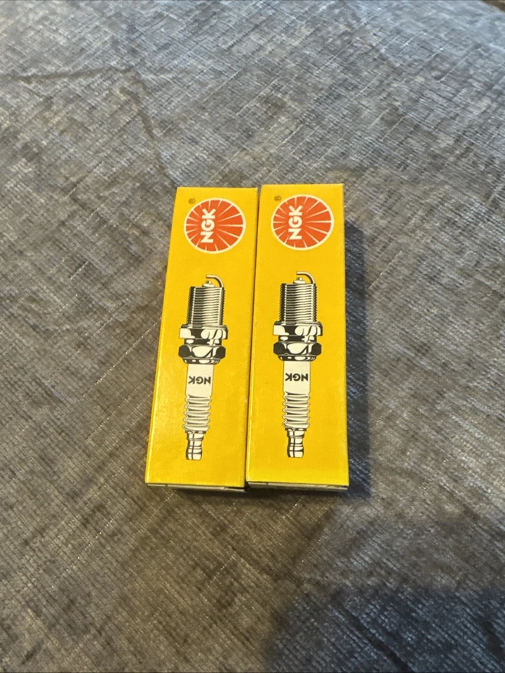 2 NGK BR9ES 火花塞适用于 02-07 KTM 125SX 125 SX Dirt 自行车 — 第 1/2 张图片