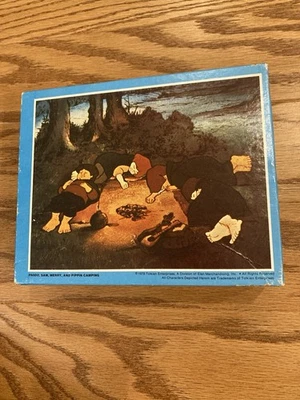 Rompecabezas Whitman Señor de los Anillos 221 Piezas Frodo Sam Años 70 De Colección Foto 1 de 4