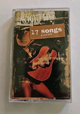 Dwight Yoakam - Dwight LIVE Cassette SEALED Hype Sticker Reprise VTG  - Image 1 of 4
