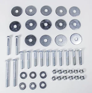 55 56 57 Chevy Sedan & Wagon Body Mount Bolt & Washer Kit 1955 1956 1957 New - Picture 1 of 1