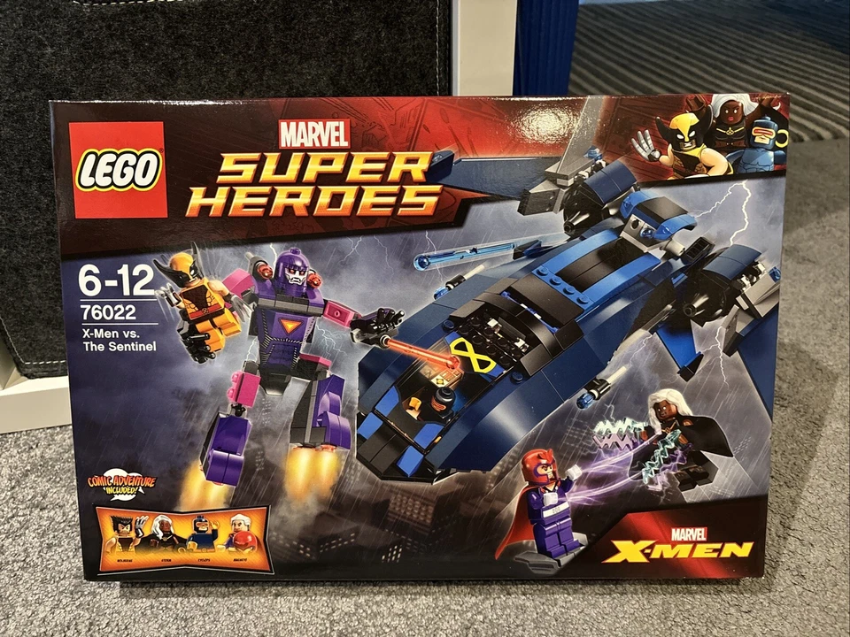 New & Sealed LEGO 76022 The X-Men Vs. the Sentinel Marvel Superheroes Wolverine - Image 1 of 1