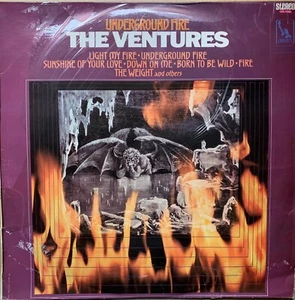 VENTURES LP "UNDERGROUND FIRE" SOUTH AFRICA LIBERTY STEREO - Picture 1 of 4
