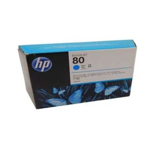 HP Patrone Nr. 80 Cyan C4846A Designjet 1050c Series Original OVP 2015-2017 - Bild 1 von 1