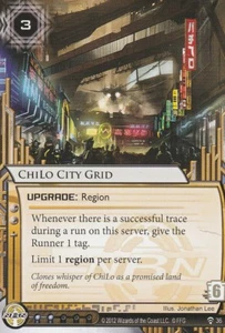 ANDROID NETRUNNER CARD - CHILO CITY GRID - Picture 1 of 1