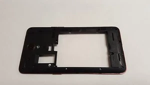 OEM ZTE Prestige N9132 Mid Frame Camera Lens + Buttons Rocker Keys Red OEM - Picture 1 of 4