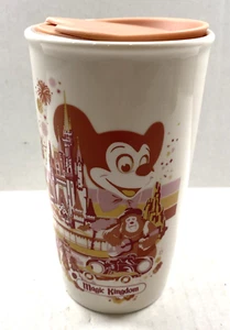 Disney Parks Magic Kingdom Starbucks Ceramic Travel Tumbler - Picture 1 of 5