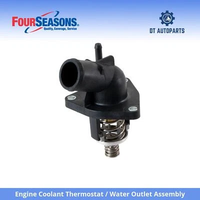 Chevrolet Suburban 3500 HD 16-19 conjunto de termostato/salida de agua de refrigerante 4 estaciones Foto 1 de 4