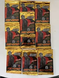 10x Action verpackt McDonalds versiegelt Booster Racing Boxenstopp Packs 1996 Pinnacle - Bild 1 von 4