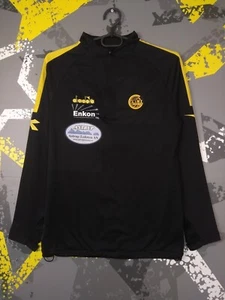 FK Bodø/Glimt Training Jacket Long Sleeve Diadora Polyester Mens Size S ig93 - Picture 1 of 9