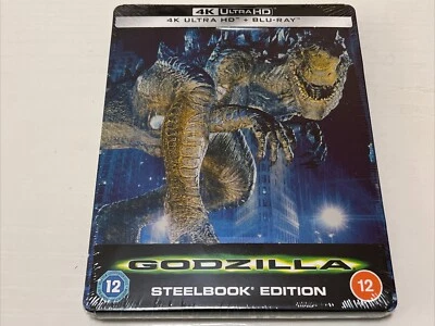 Godzilla (1998) 4K UHD Blu-ray SteelBook U.K. Exclusive - Image 1 of 4