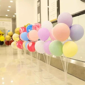 6 Set Table Balloon Stand for Graduation/Wedding Birthday BabyShower Party Decor - Picture 1 of 4