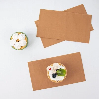 50 Plain Soft 2 Ply Dinner Table Cocktail Paper NAPKINS Party Events Decorations - Image 1 of 2