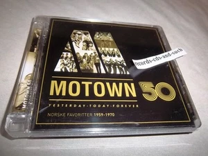 MOTOWN 50-YESTERDAY,TODAY,FOREVER-MARVIN GAYE/JACKSON 5...2 Discs NEW SEALED CD - Picture 1 of 2