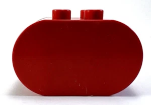 Lego Duplo Red Oval Brick - Picture 1 of 9