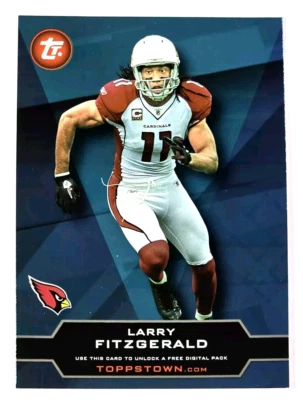 2011 Topps Town Larry Fitzgerald #TT-33 - Image 1 of 2