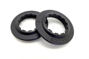 2 pcs Shimano Centerlock Rotor Lock Ring (Steel) - Picture 1 of 5