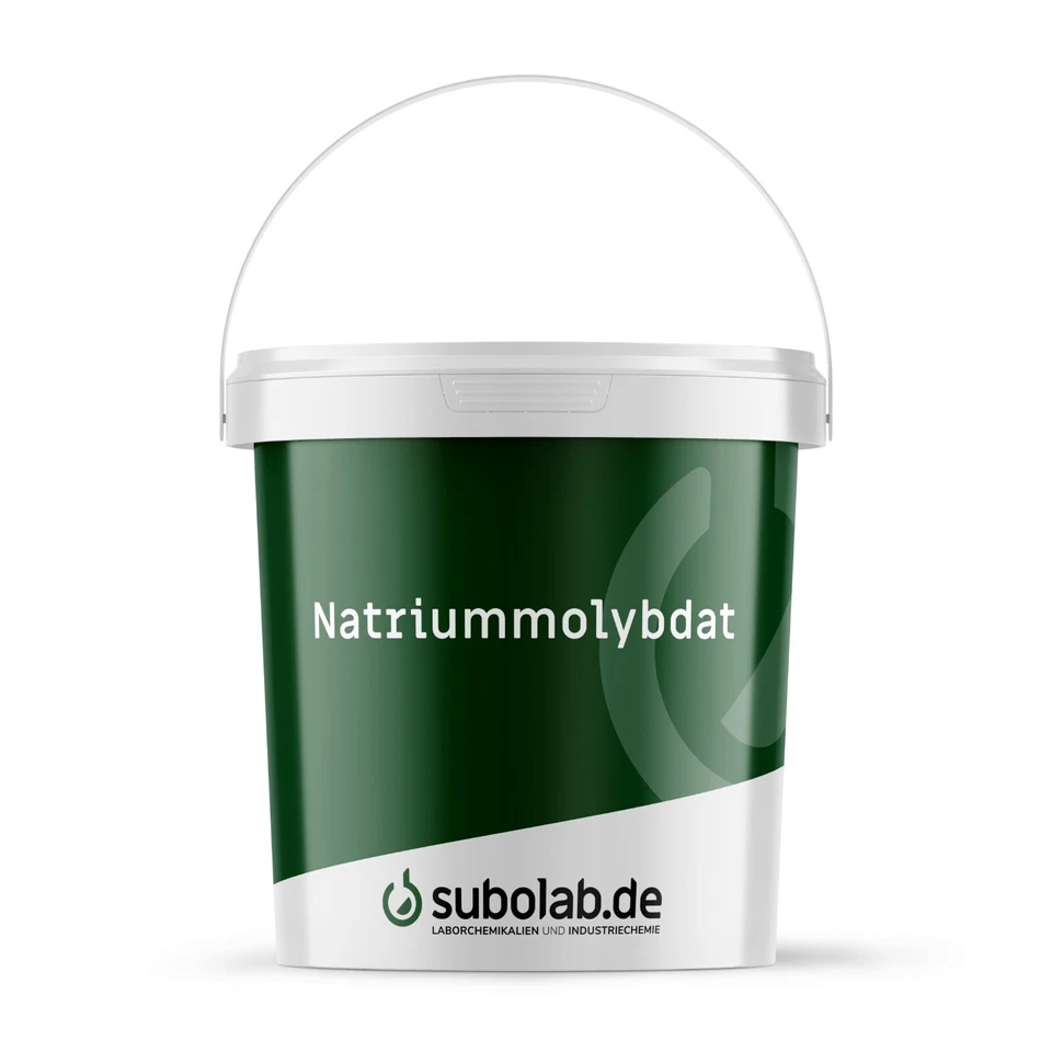 SUBOLAB Natriummolybdat (Sodium Molybdate) Dihydrat | 100 G - 25 KG