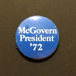 George McGovern 1972 presidential campaign pins buttons - Picture 1 of 6