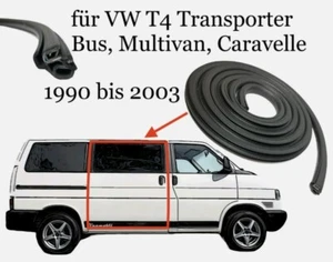 Junta de puerta corredera LLS para VW T4 Transporter IV Bus Multivan 7D0843791C - Imagen 1 de 3