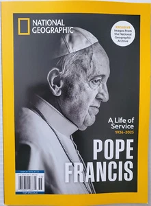National Geographic"POPE FRANCIS " A LIFE of SERVICE 1936-2025 - Picture 1 of 2