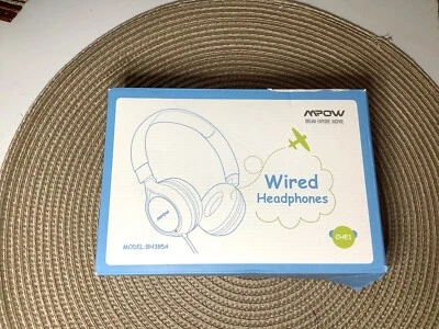 NEW MPOW Kids Wired Headphones Foldable, Adjustable, Hi-Fi Stereo Sound - Image 1 of 3