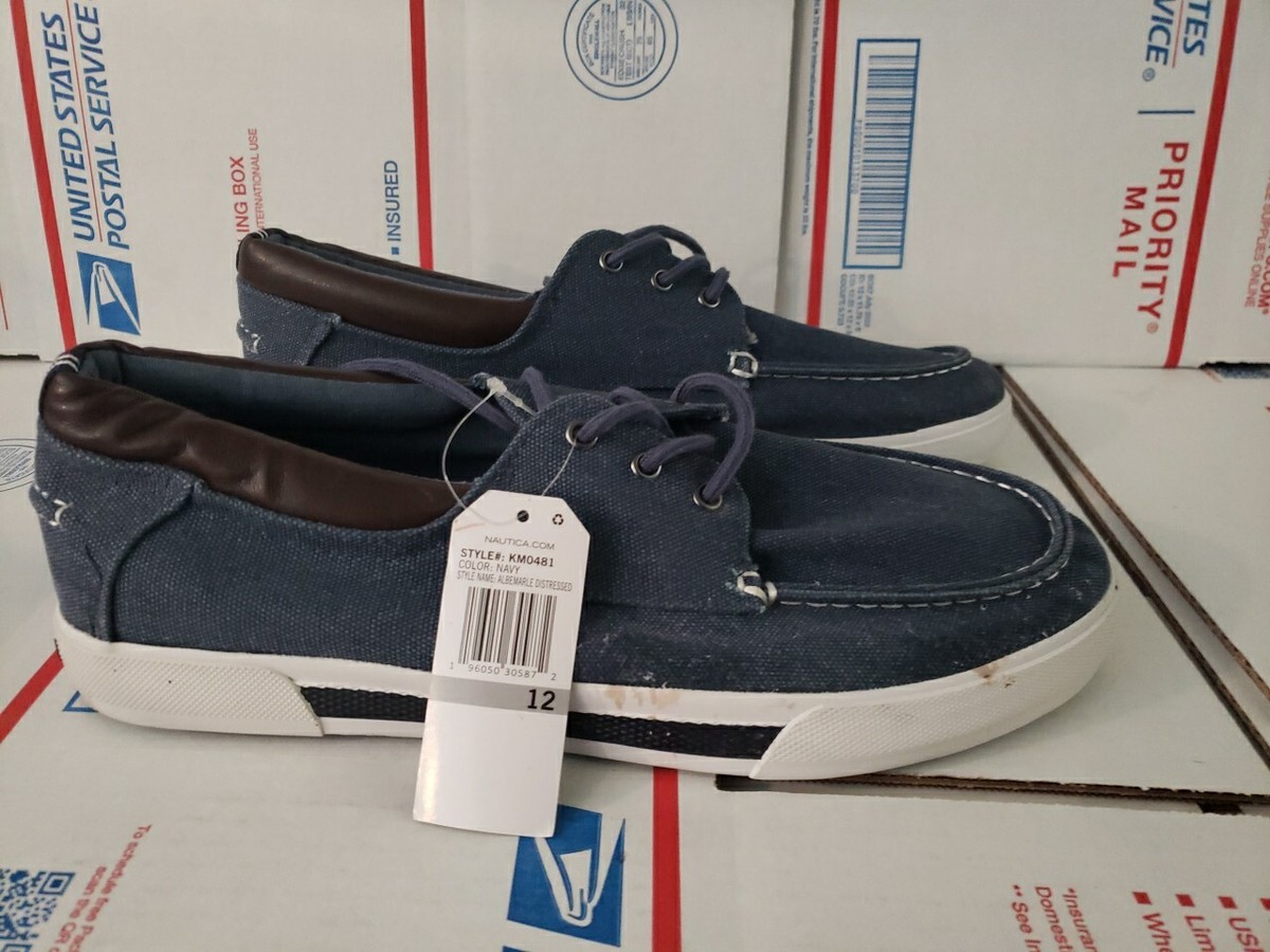 Slip-on Fashion Sneakers Nautica Men's Slip-On Sneakers - Lightweight  Walking Shoes \u0026 Casual Loafers In Navy Men's Casual Loafers, image size:1200x900