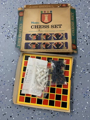 Vintage 1970 Hasbro Chess Set, Number 6118 NIB - Image 1 of 4