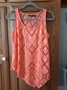 Camiseta sin mangas para mujer APT.9 - color melón - talla M - Imagen 1 de 6