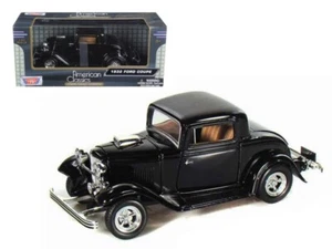 1932 Ford Coupe Black 1/24 Diecast Model Car by Motormax - Picture 1 of 2