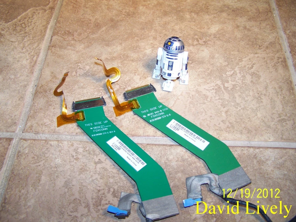 2X Dell JX282 Vostro 1400 Inspiron 1420 LCD Video Cable CN-0JX282 08G20EA8010GDE - Image 1 of 1