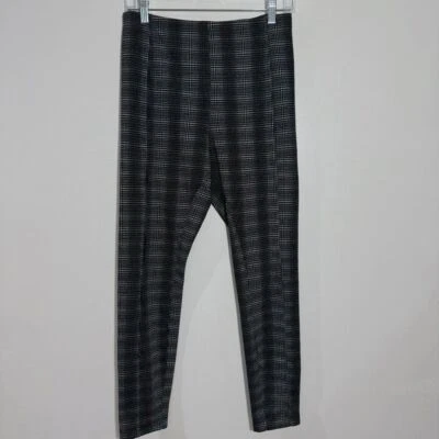 Nuevos Leggings Lysse a Cuadros Blanco y Negro Talla Mediana Foto 1 de 4